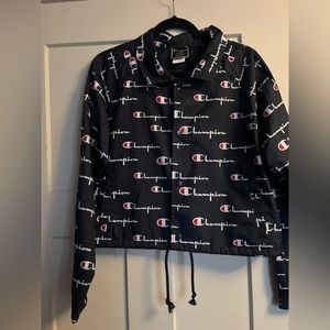 Champion cropped windbreaker jacket